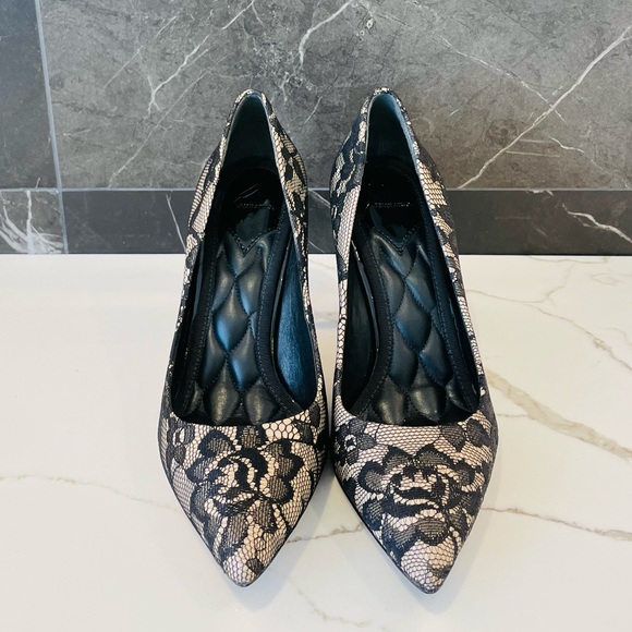 Brian Atwood Malika Lace Pumps - Picture 8 of 8